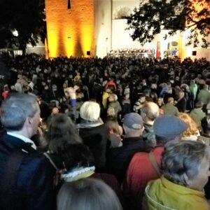 Pfarrplatz beim Finale