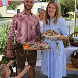 Pecherbrot gab´s von der Familie Wöhrer.