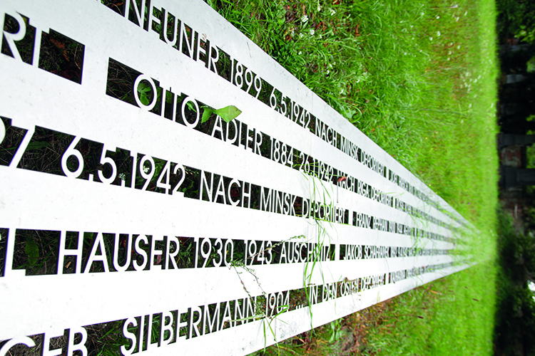 Mahnmal am Jüdischen Friedhof Krems