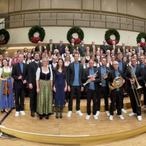 Die Mitwirkenden beim 13. NÖ Adventsingen in Grafenegg